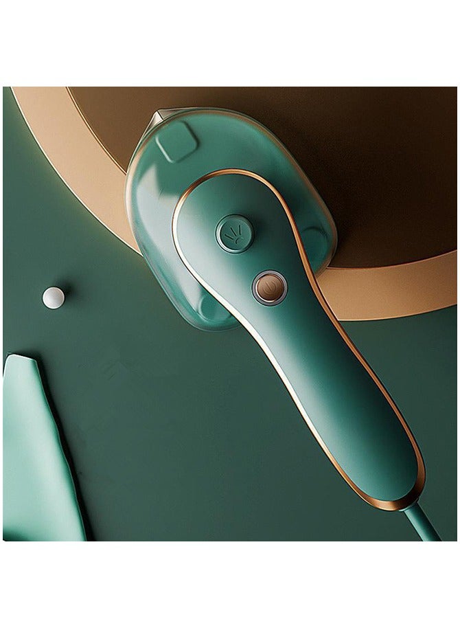 Gonice Mini Iron for Clothes, Portable Travel Iron Support Dry Wet Ironing, Steam Iron Handheld Ironing Machine (Dark Green)  - Image 5