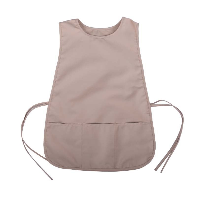 Cobbler Vest Apron Sleeveless Art Chef Pockets Khakis (three-proof)