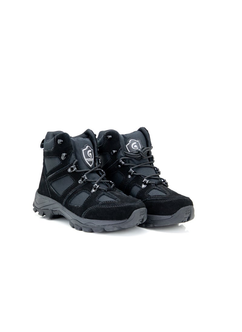 Gladiator 6057 Men’s Tactical Outdoor Boots, Black, High Ankle, Lace-Up - Image 2