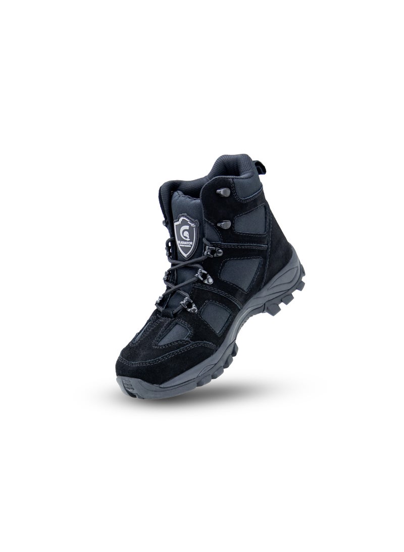 Gladiator 6057 Men’s Tactical Outdoor Boots, Black, High Ankle, Lace-Up - Image 4