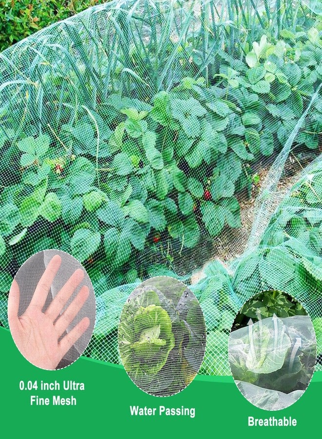 Fippy Garden Mesh Netting, Insect Netting Mesh Garden Netting，Garden Vegetable Plant Protect Netting for Vegetables, Fruits (10 X 50FT) - Image 4