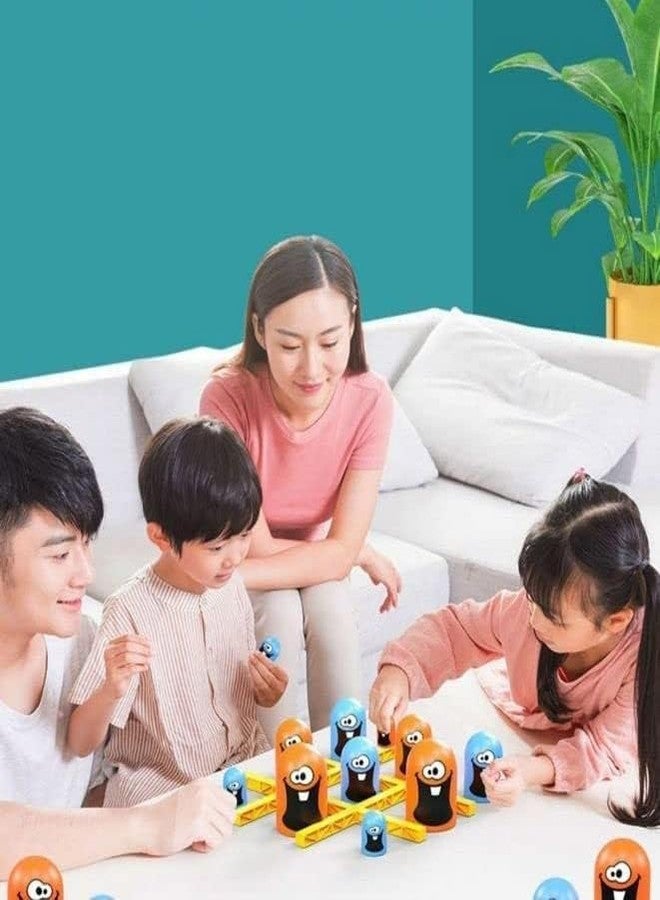 Rahasya Enterprise Gobble Board Game, Learning Toys for 2+ Year Old, Tic Tac Toe Game, Brain Games for Kids 5 Years, Strategy Board Games, Board Games for Adults, Kids Brain Development Toys - Image 4