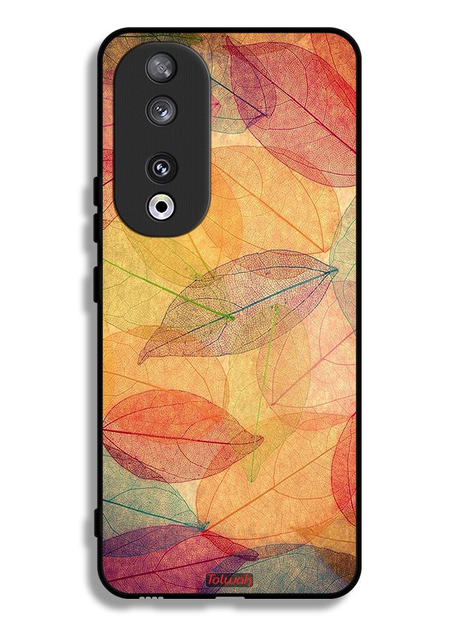 Tolwak Honor 90 Protective Case Cover Leaves Abstract Digital Art - Image 1
