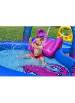Bestway Bestway Play Center Sea Odyssey 330x188x117cm | Kiddie Pool with Slide | Inflatable Pool for Toddlers and Kids  - Image 3