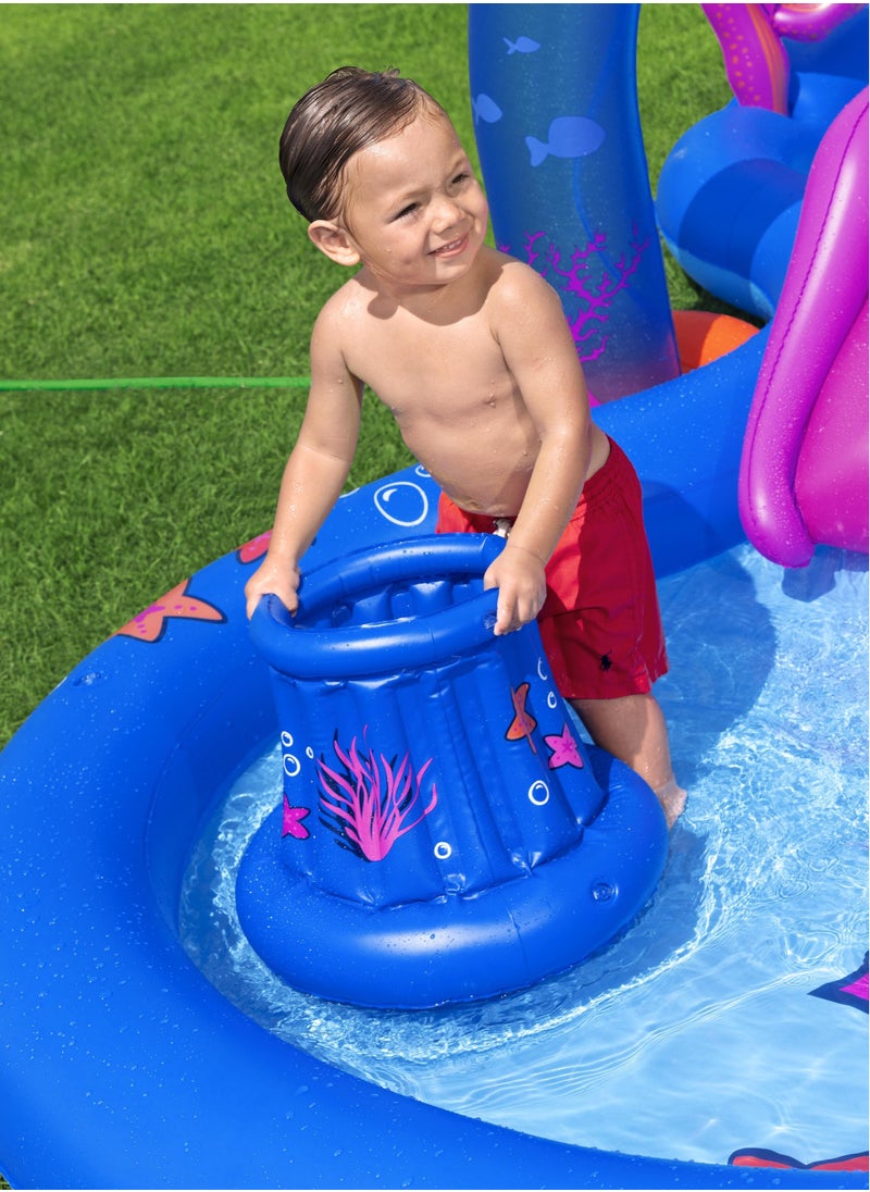 Bestway Bestway Play Center Sea Odyssey 330x188x117cm | Kiddie Pool with Slide | Inflatable Pool for Toddlers and Kids  - Image 5