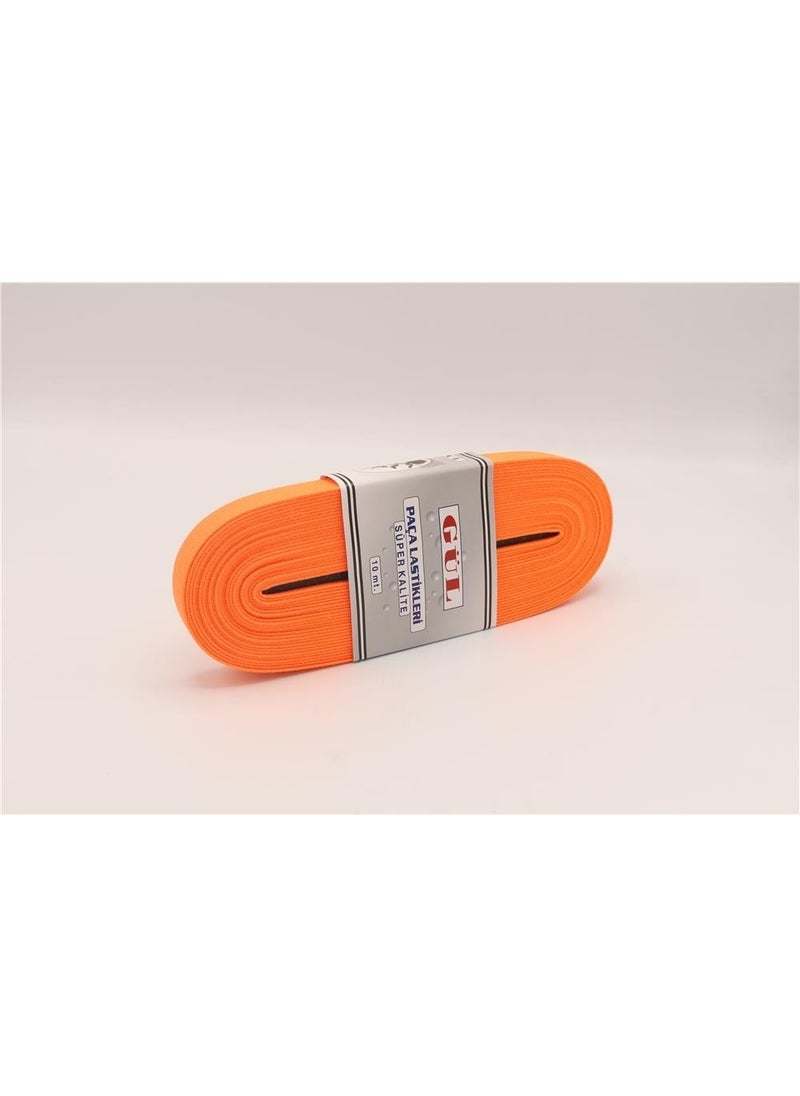 Gül Rose Colored Elastic 2 cm - 10 mt Orange 