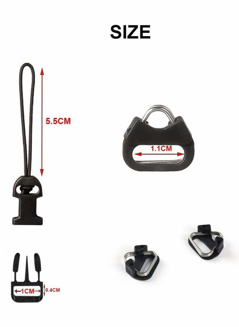 SYOSI - Quick Release Anchor Chain for Camera Strap, Camera Shoulder Strap Conversion Buckle Triangle Ring Strap Buckle Accessories - Image 1