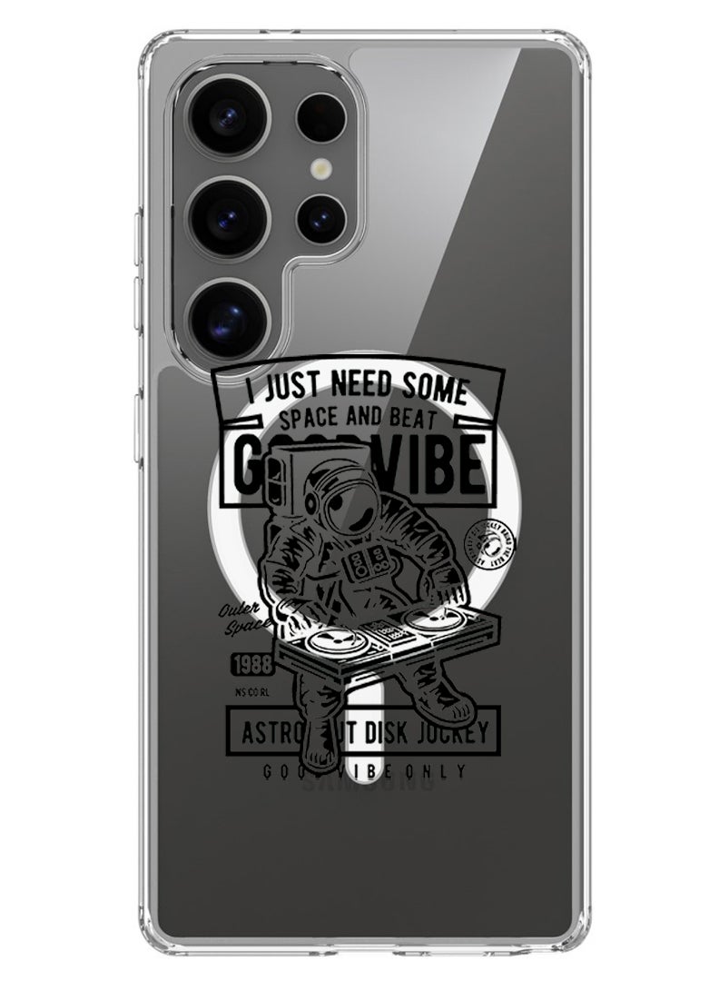 Theodor Magnetic Case for Samsung Galaxy S25 Ultra 6.9-inch Compatible with MagSafe Wireless Charging, Shockproof Phone Bumper Cover Good vibe - Image 1