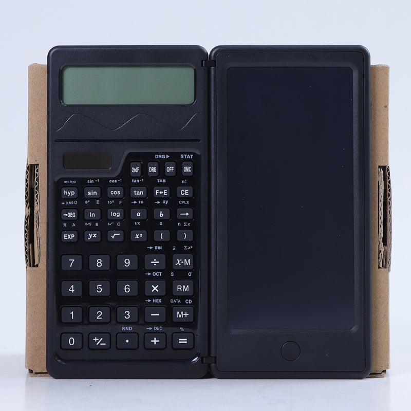 Scientific Calculator: 6-Inch Handwriting Board - 2-In-1 Calculate & Note-Taking Foldable Small Calculator for Home, School, Office & Financial Use - Image 2