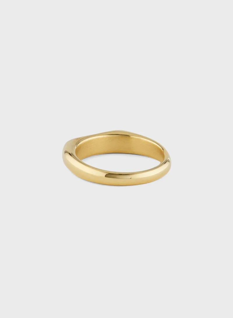 Seventy Five Titanium Steel Ring