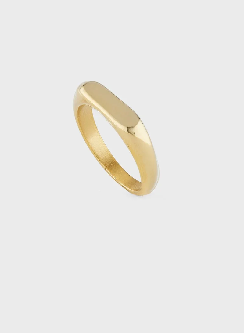 Seventy Five Titanium Steel Ring