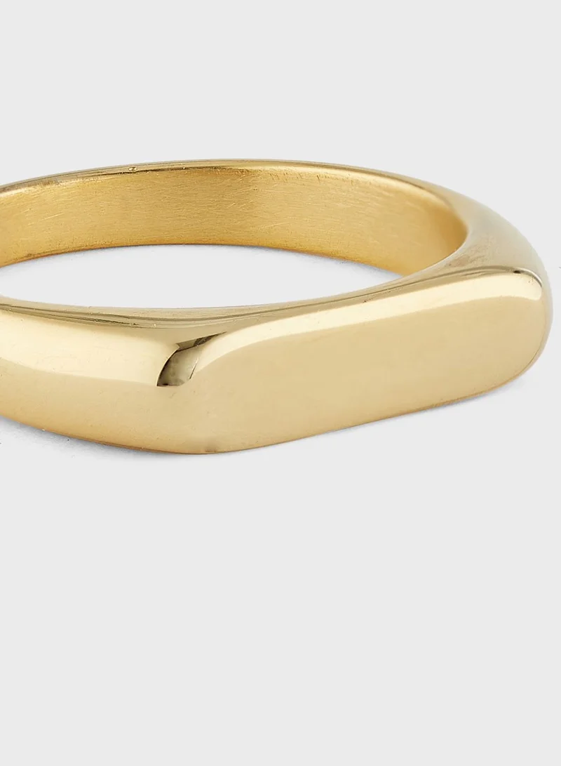 Seventy Five Titanium Steel Ring