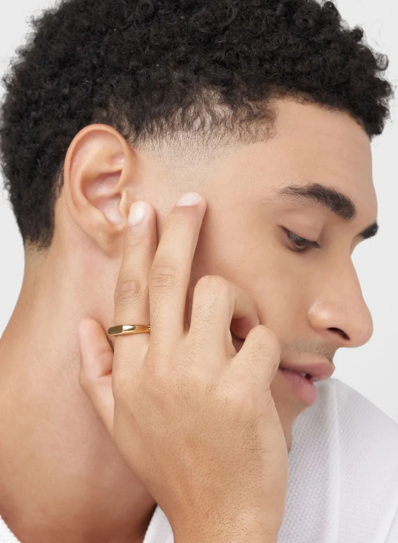 Seventy Five Titanium Steel Ring