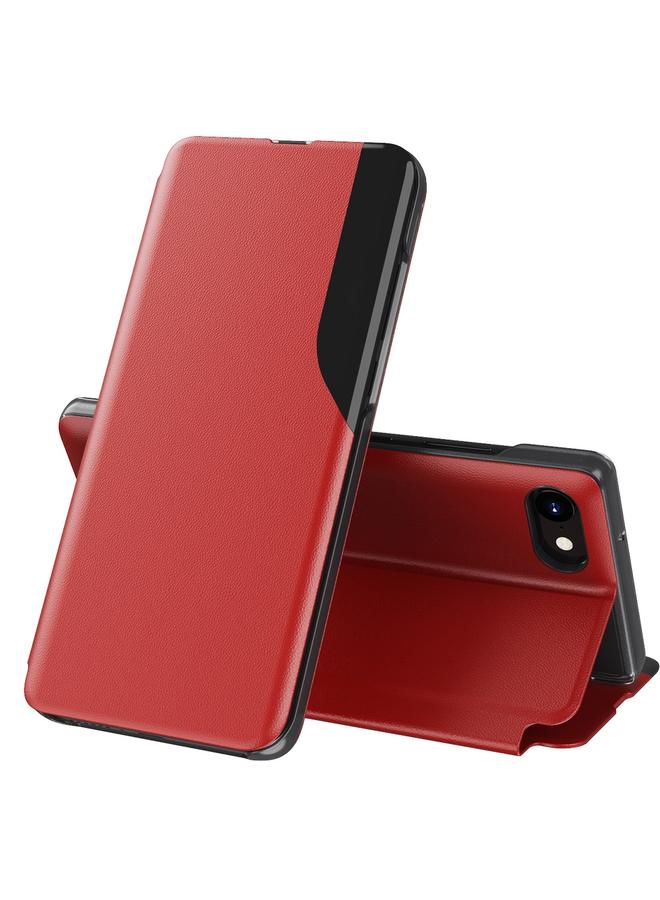 S-TOP Case For iPhone SE 2022 / SE 2020 / 8 / 7 / 6 & 6s Attraction Flip Holder Leather Phone Case - Image 1