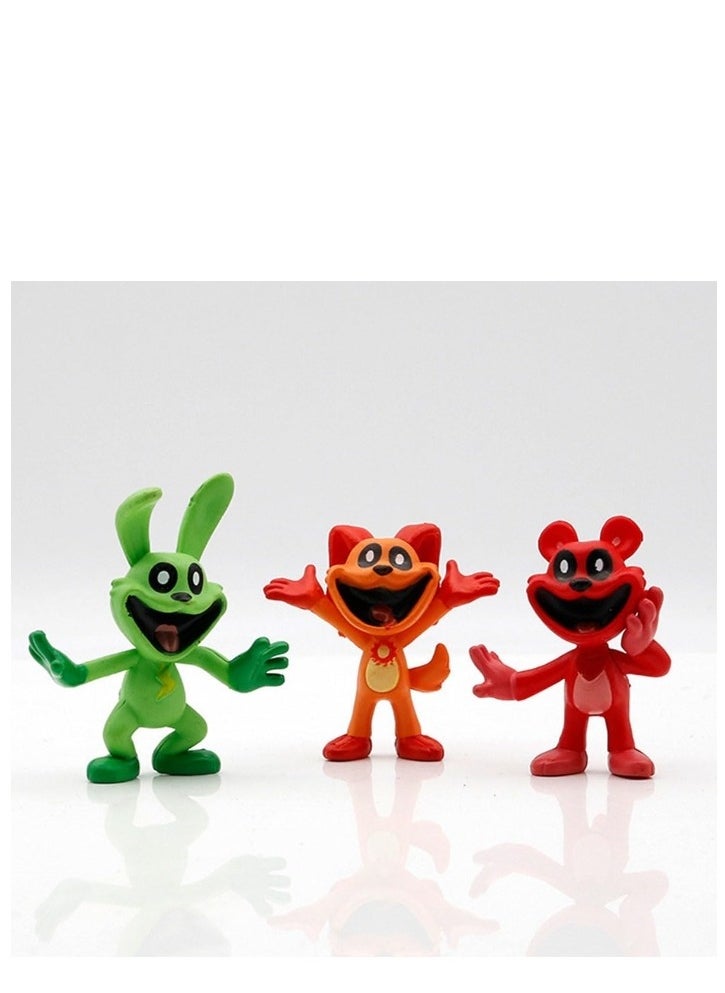 Y&D - 10-Piece Smiling Critters Figures,The Smiling Critters Action Figure Toys For Fans,Catnap Cartoon Monster Game Smiling Critters Series Figures Model Birthday Cake Toppers - Image 1