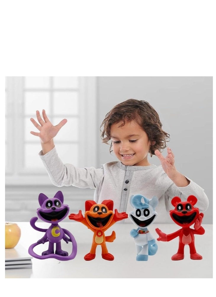 Y&D - 10-Piece Smiling Critters Figures,The Smiling Critters Action Figure Toys For Fans,Catnap Cartoon Monster Game Smiling Critters Series Figures Model Birthday Cake Toppers - Image 1