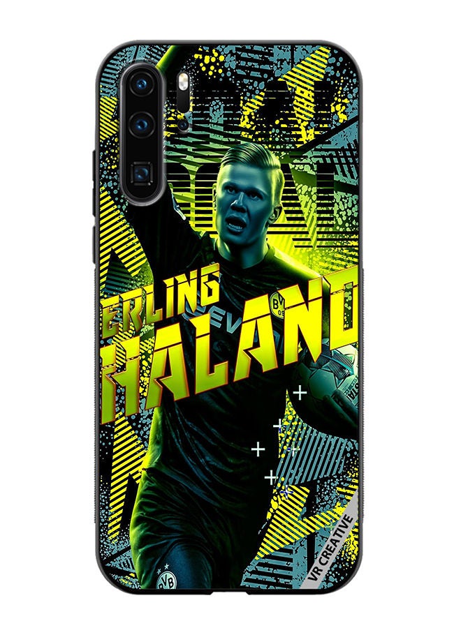 VR CREATIVE Protective Case Cover For Huawei P30 Pro Haaland Design Multicolour - Image 1