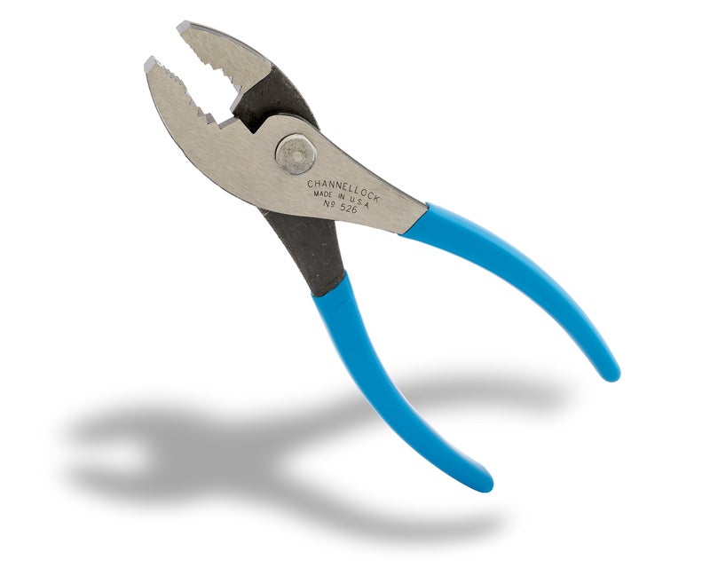 Channellock 526 6-Inch Slip Joint Pliers | Utility Plier with Wire Cutter | Serrated Jaw Forged from High Carbon Steel for Maximum Grip on Materials | Specially Coated for Rust Prevention| Made in USA - Image 4
