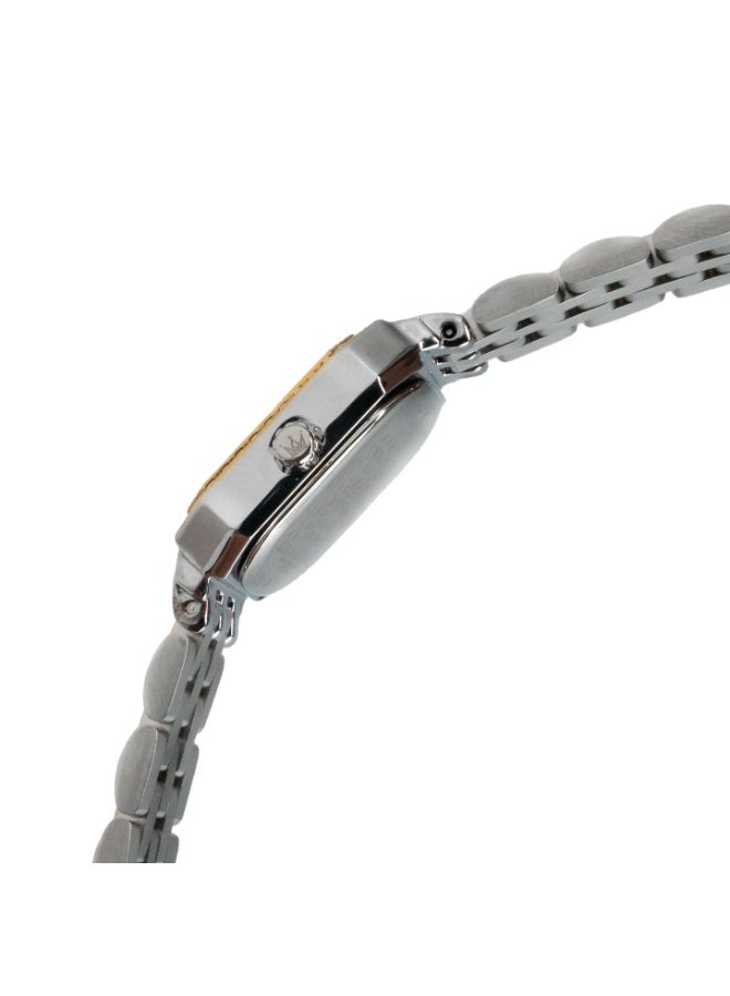IMPERIAL Women's 2TGP Stainless Steel Watch, White MOP Dial, Y121 Movement, Butterfly Clasp, 3ATM Watch for Women | IMP.GZ8692L8993 - Image 2