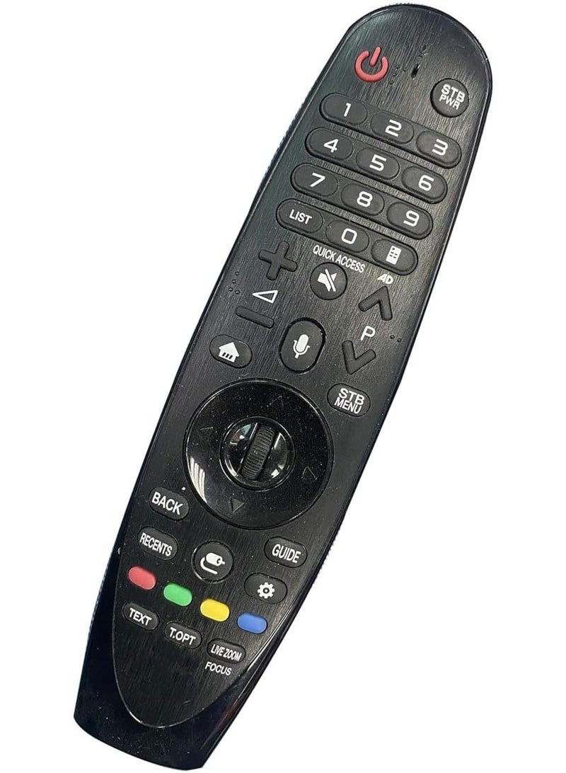ELTRAZONE Bluetooth Voice Remote Replacement for AN-MR650A 2017 Magic – Wireless Smart TV Remote with Built-in Voice Control, Instant Connectivity, No Setup Needed, Long-Range Bluetooth, Lightweight and Ergonomic Design – Universally Compatible with LG Magic TVs for Smooth, Effortless Navigation and Enhanced Entertainment - Image 3