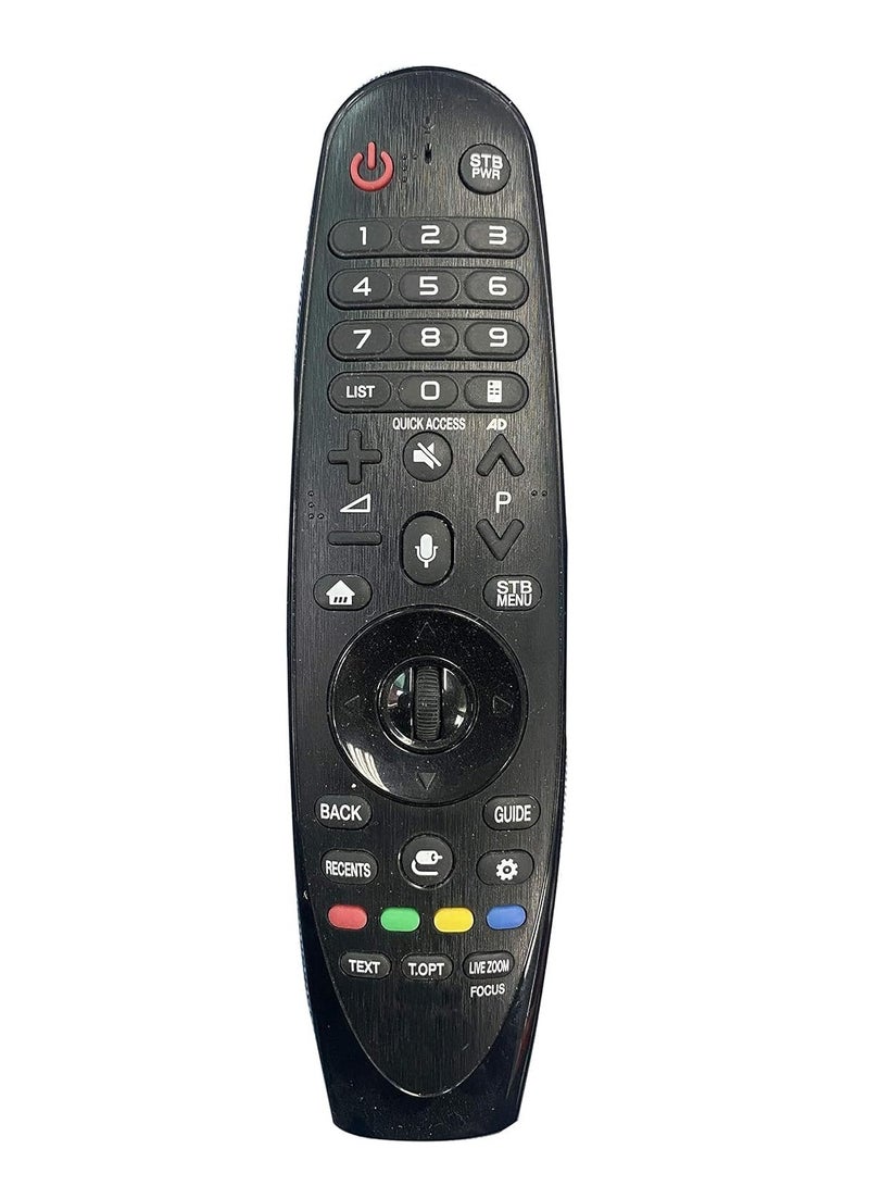 ELTRAZONE Bluetooth Voice Remote Replacement for AN-MR650A 2017 Magic – Wireless Smart TV Remote with Built-in Voice Control, Instant Connectivity, No Setup Needed, Long-Range Bluetooth, Lightweight and Ergonomic Design – Universally Compatible with LG Magic TVs for Smooth, Effortless Navigation and Enhanced Entertainment - Image 1