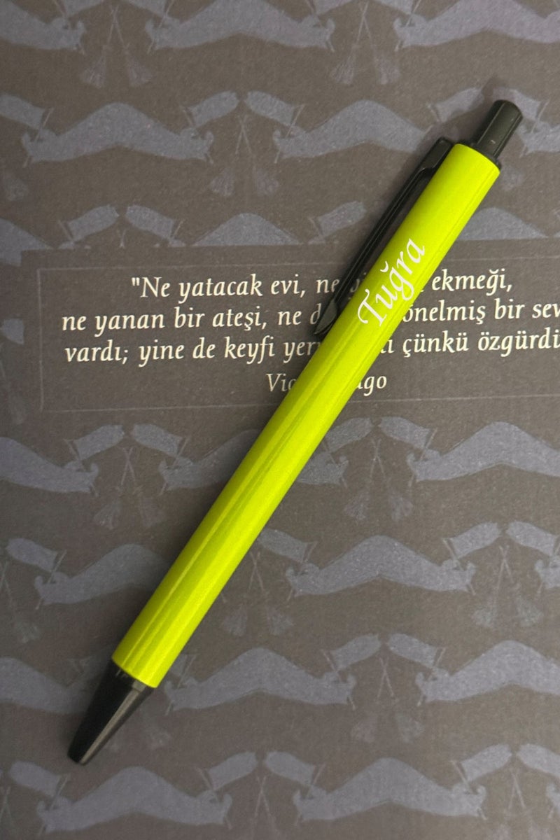 Tusah Metal Ballpoint Pen Set of 5 Personalized  - Image 3