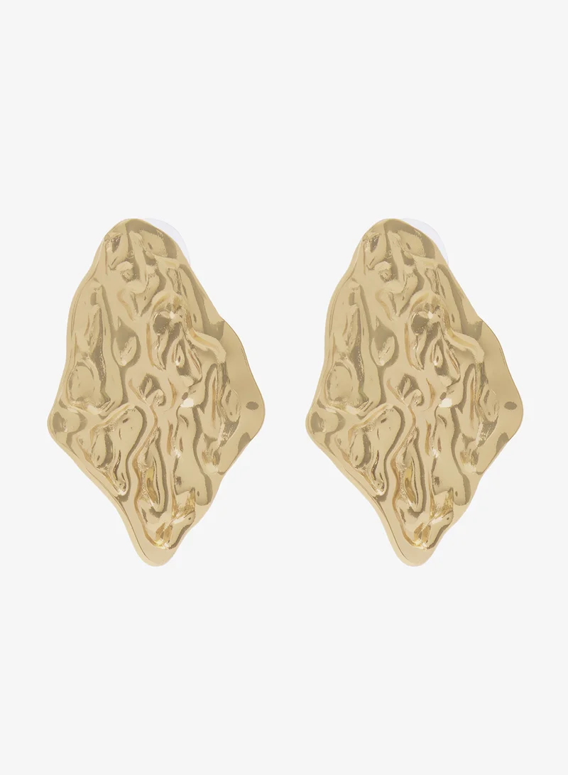 ELLA Gold Asymetrical Earrings