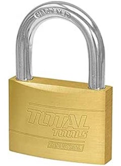 TOTAL Padlock 60Mm Brass 385G Tuttle Tlk32602 