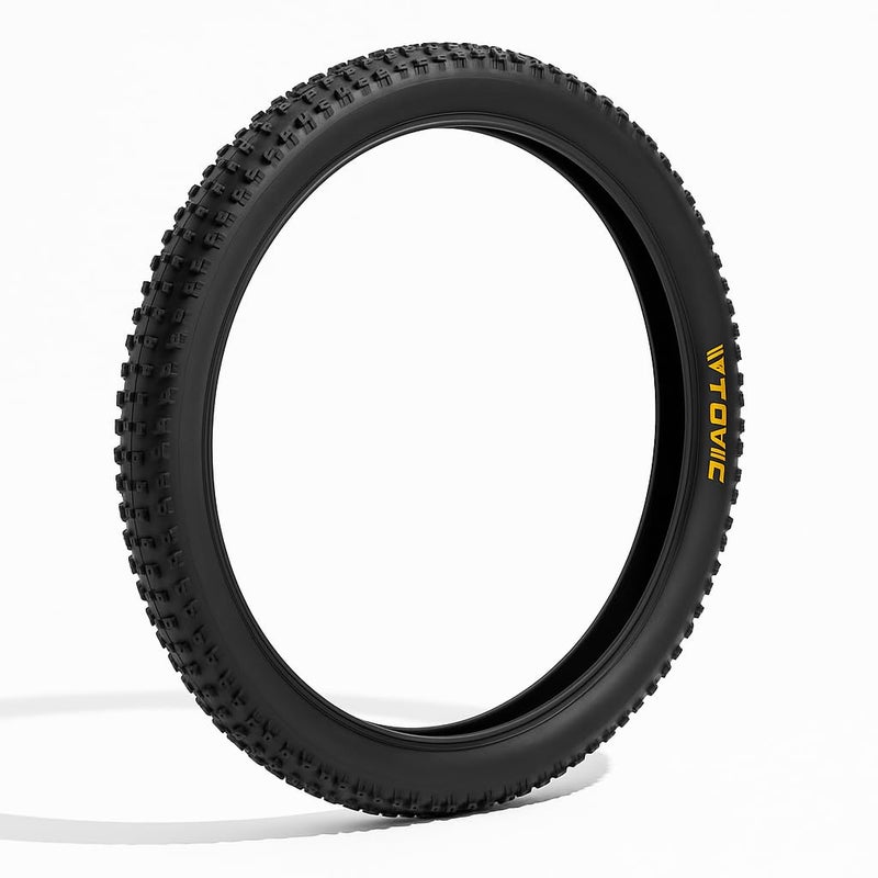 V-Tovic Tires 26 Inch Bicycle Tire – 60-559 (26x2.35) Premium Hybrid & Road Bike Tire, Durable Rubber Compound, Strong Sidewall Protection, Anti-Slip Grooved Tread, Ideal for Commuting & Long Rides - Image 1