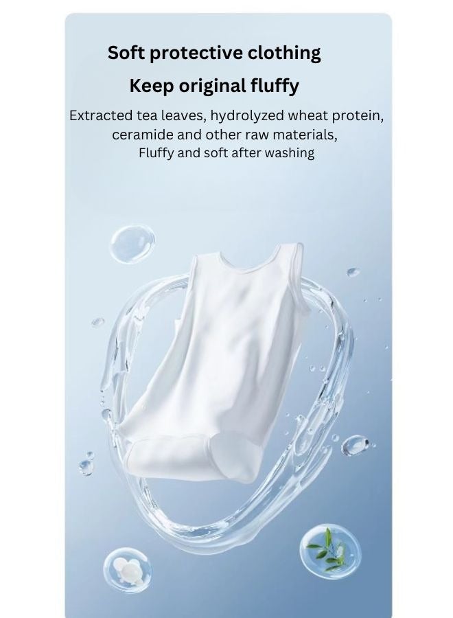 Be a better mom Delicate Laundry Detergent for Baby Effective Stain Removal Keep Clothes Soft Protective Mild Amino Acid Gently Cleans Eliminates Stains Ideal for Baby Cloths - Image 3