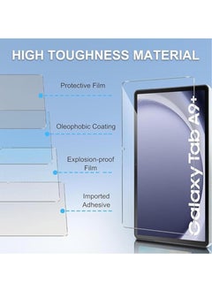 Waldic Tempered Glass Screen Protector For Samsung Galaxy Tab A9 Plus  - Image 5