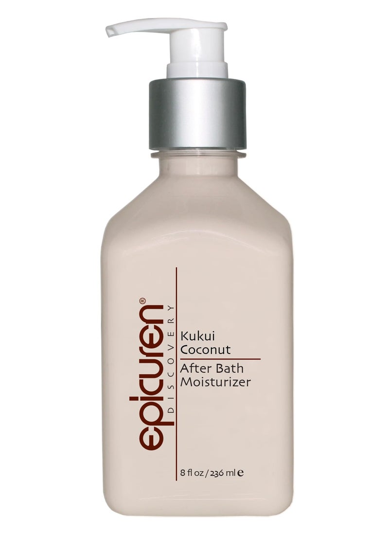 epicuren DISCOVERY - epicuren DISCOVERY Kukui Coconut After Bath Body Moisturizer, 8 Fl Oz - Image 1