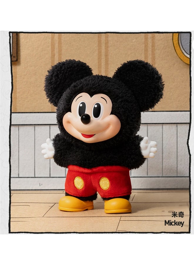 🔹 سلسلة مفاتيح قطيفة - دمية ميكي الكرتونية   سلسلة مفاتيح لطيفة على شكل شخصية ميكي الشهيرة، مصنوعة من قطيفة ناعمة وبتفاصيل كرتونية جذابة.    🌟 مناسبة للتعليق على المفاتيح، الشنط المدرسية، أو كهدية رائعة لهواة تجميع الشخصيات الكرتونية.   🎁 تصميم قابل للتحصيل لمحبي ديزني والشخصيات الكلاسيكية. - Image 1