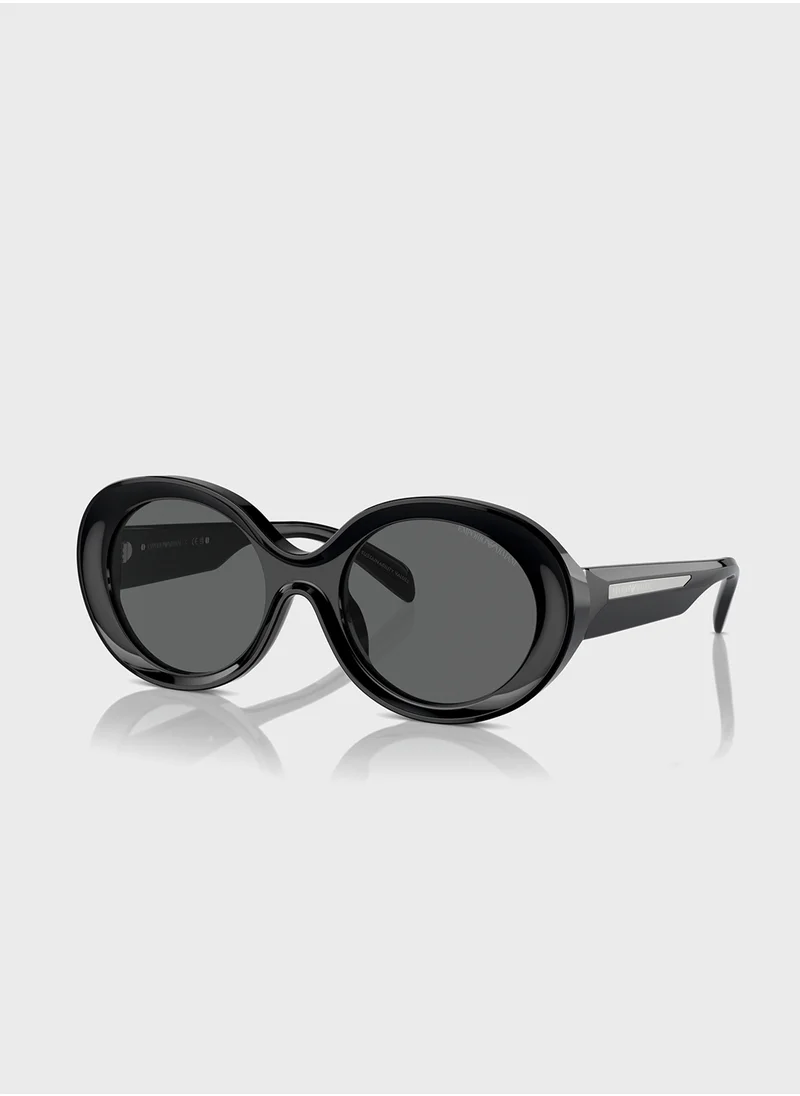 امبوريو ارماني 0Ea4231U Round Sunglasses