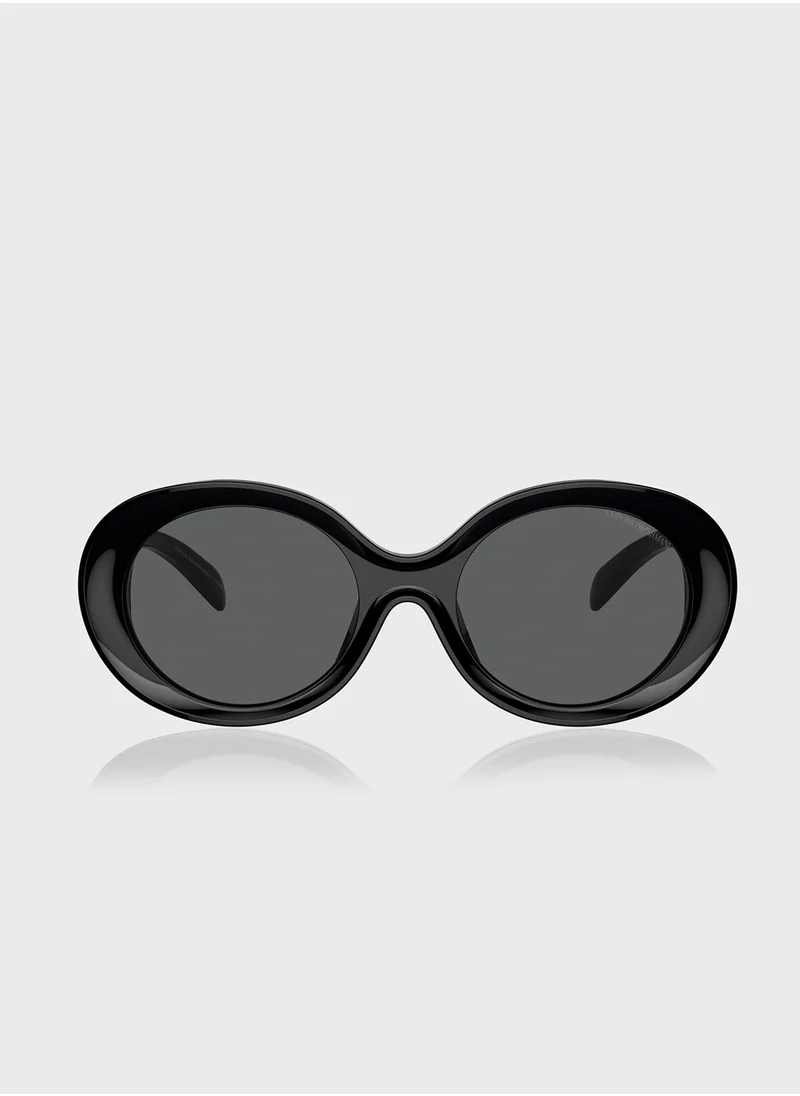 امبوريو ارماني 0Ea4231U Round Sunglasses