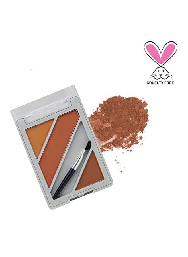 IGOODCO Eyebrow Powder Cake palette with brush - Image 3