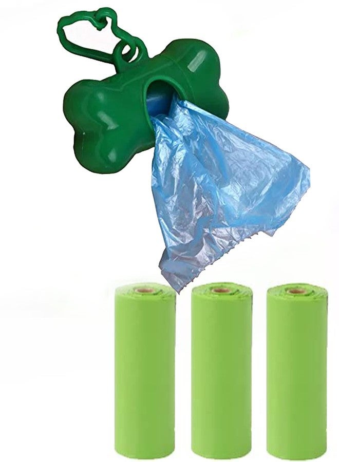 Pups&Pets Biodegradable Dog Poop Bag Leak-Proof Thicken Scented Pet Waste Bags 3 Rolls Color May Vary 45 Bags and 1 Poop Dispenser - Image 1
