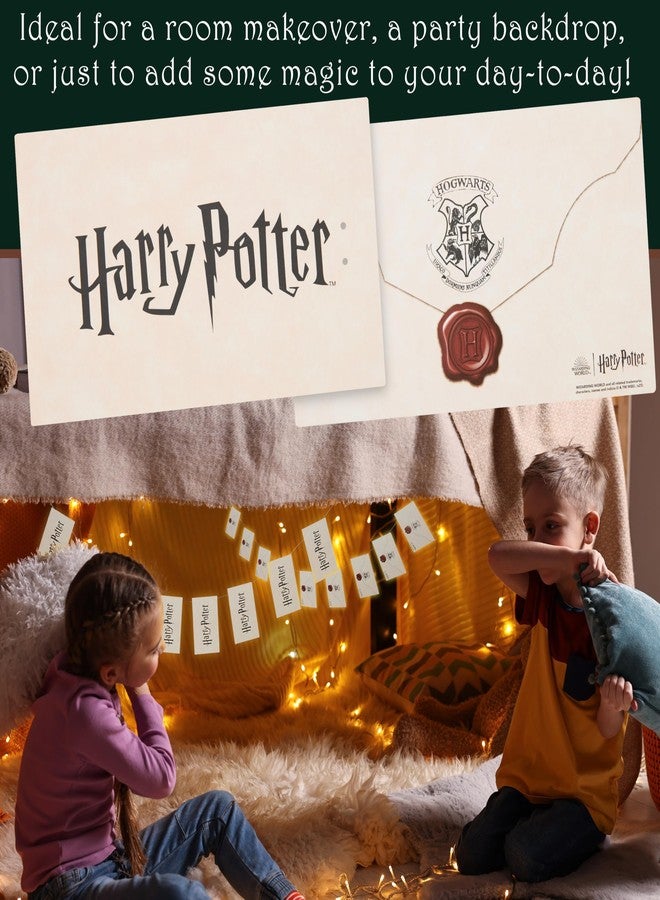 Harry Potter Hogwarts Acceptance Letter Hanging Decoration 60 Pcs - 6 Strings with 10 Letters Each, Magical Garland Party Floating Banner & Room Decor - Image 4