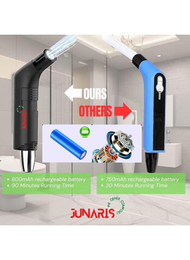 جوناريس شطاف محمول للسفر | بخاخ كهربائي عالي الجودة للعناية الشخصية للتخييم والسفر والاستخدامات الخارجية | شطاف محمول للسفر والتخييم | شطاف محمول - Image 4