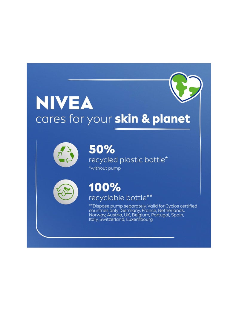 نيفيا NIVEA Body Lotion for Dry to Very Dry Skin, Rich Nourishing with Pure Hyaluron, 72H Intense Moisture, 400ml - Image 2