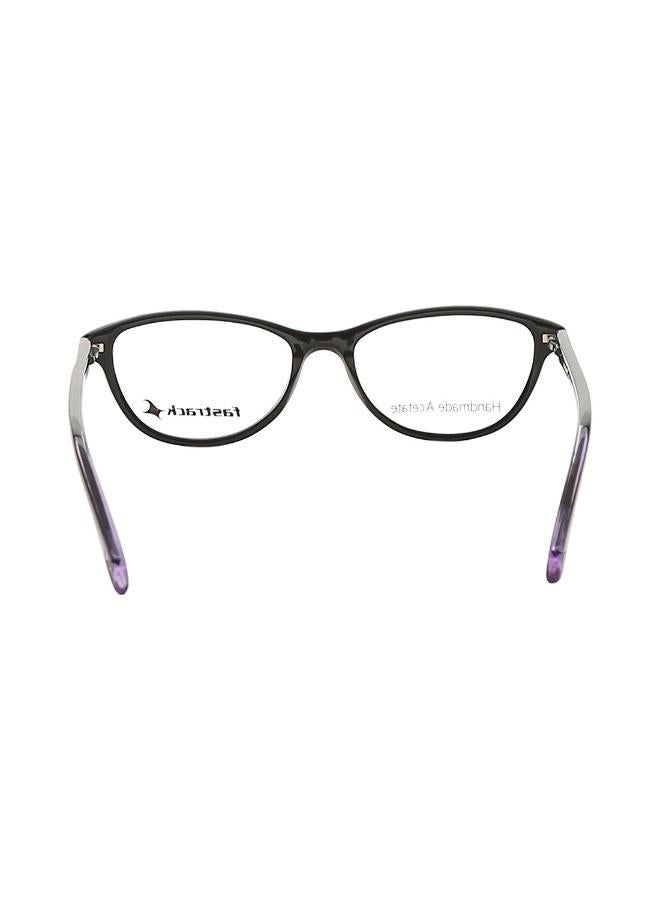fastrack Crystal Purple And Black Cateye  Rimmed Eyeglasses - Image 4