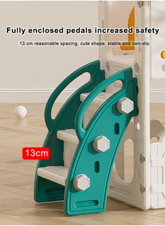 JSAITOYS Indoor Play House Baby Playroom Playground Equipment Plastic Swing And Slides For Children Sliding Toys  - Image 5