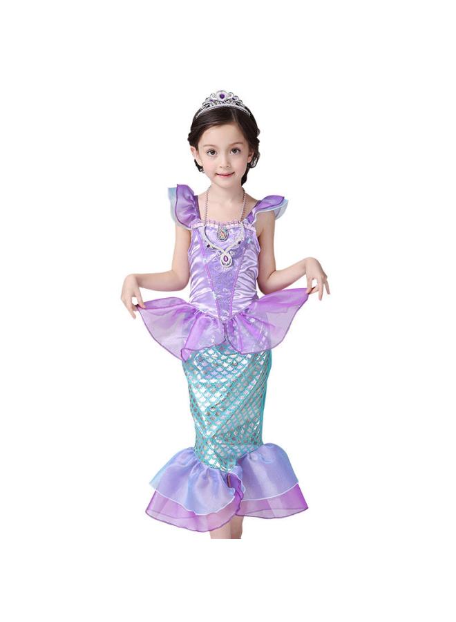 Halloween Costume European And American Style Children's Clothing Mermaid Princess Dress Girls Dress Children's Skirt 