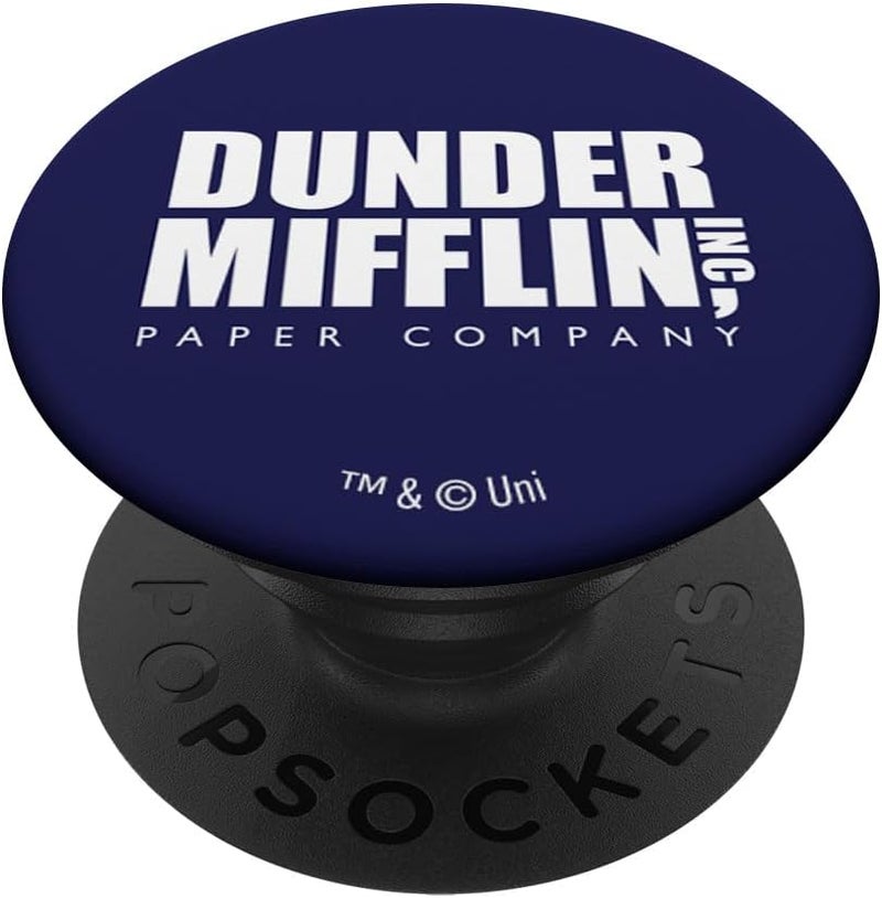 NBC The Office Dunder Mifflin PopSocket PopSockets Adhesive PopGrip - Image 1