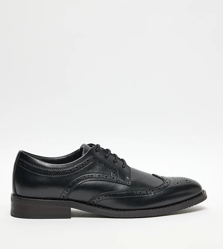 ستيف مادن Maymmers Black Men's Derby Shoes