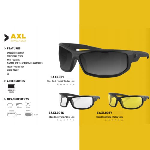 Bobster ® AXL, Gloss Black Frame, Smoked Lens - Image 2