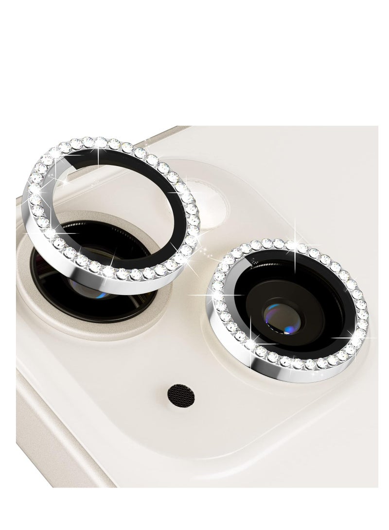 Camera lens for iPhone 13 Tempered Glass Camera Cover Screen Protector for iPhone 13  (Desert Titanium)