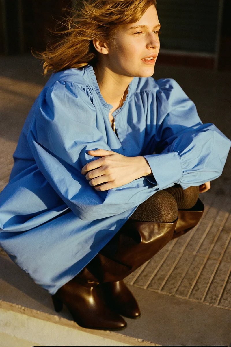 H&M A-line cotton dress