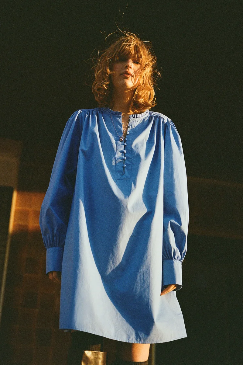 H&M A-line cotton dress