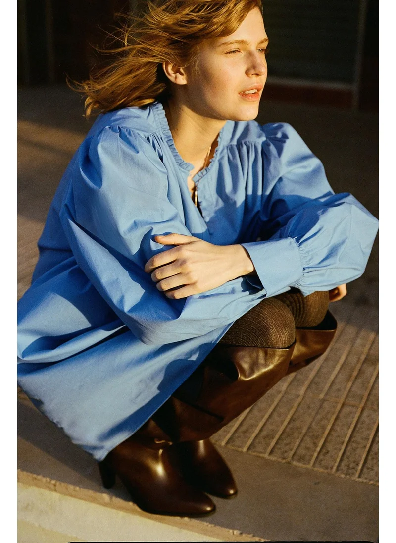 H&M A-line cotton dress